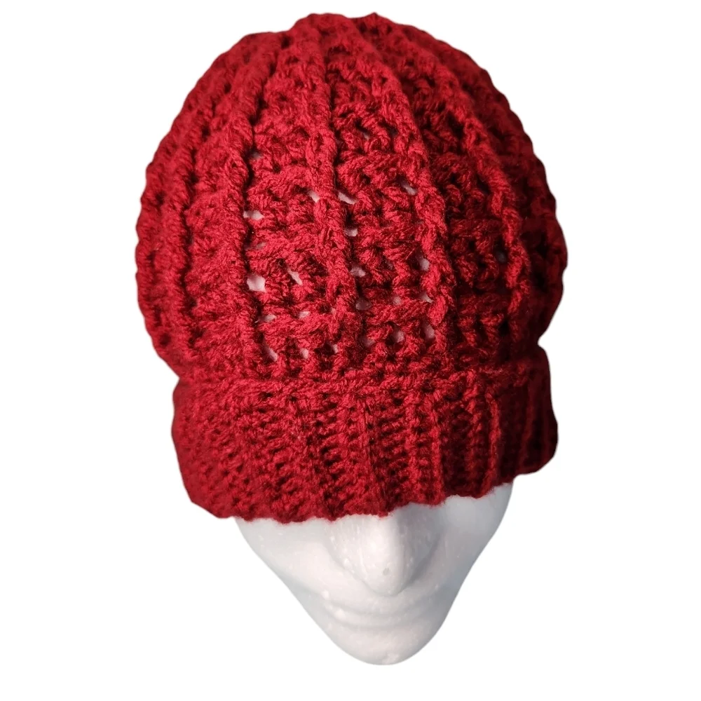 Waffle Stitch Hat